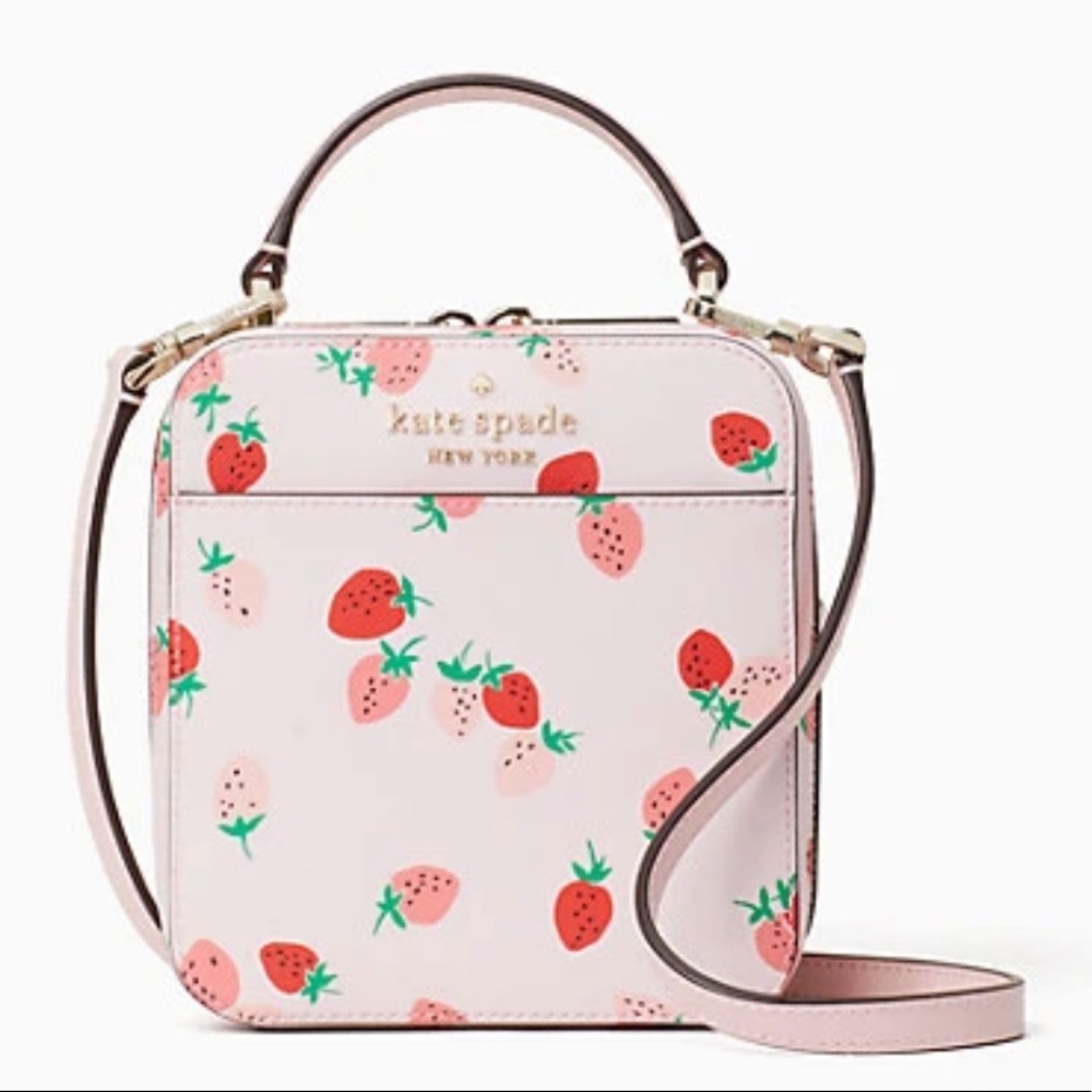 Kate spade Daisy strawberries vanity crossbody